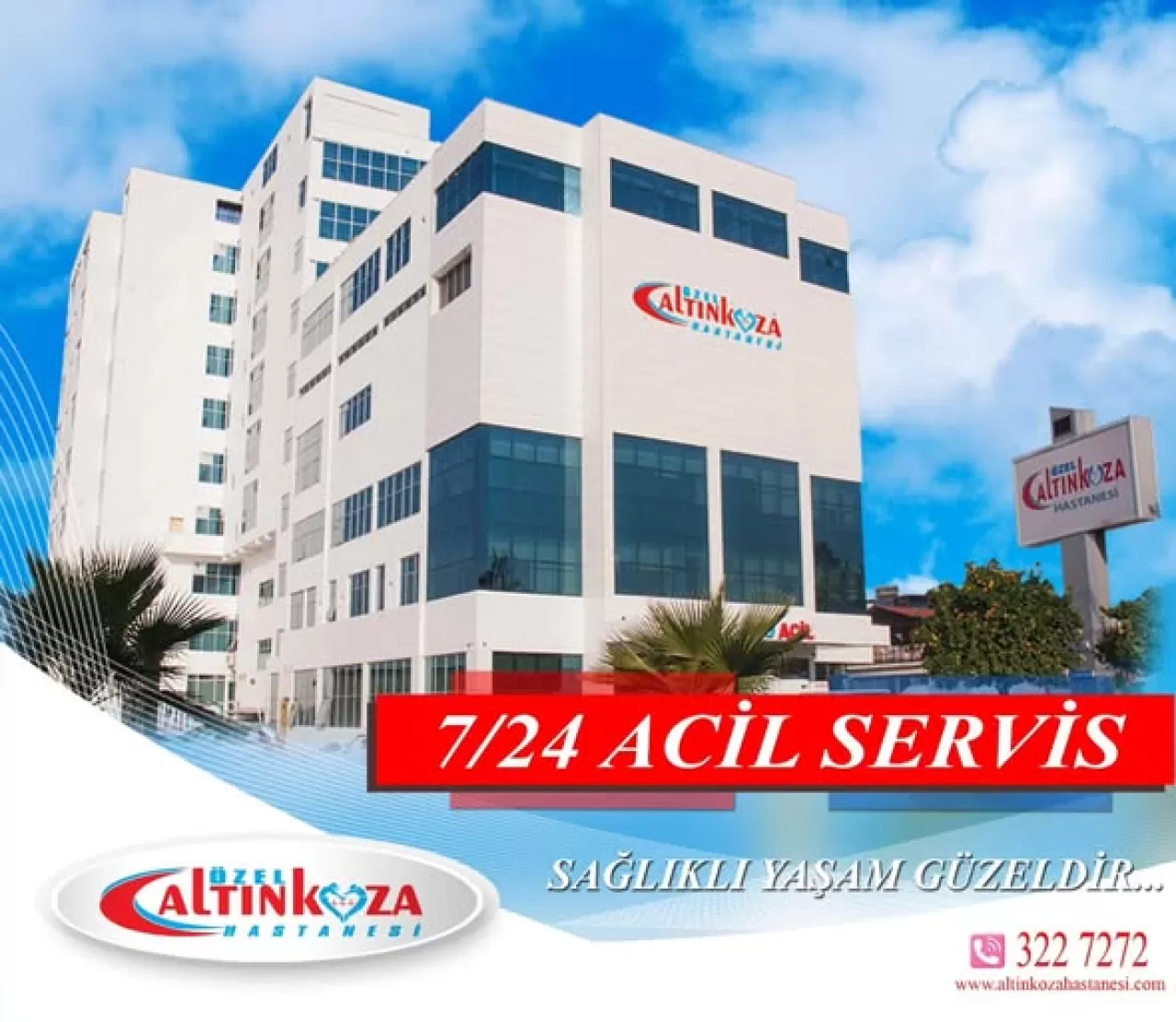 Özel Altınkoza Hastanesi, Adana'da Sağlık Hizmetlerine Devam Ediyor