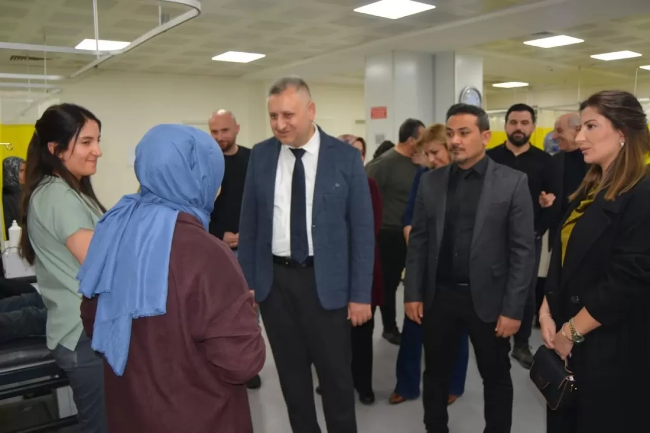 Bitlis Devlet Hastanesi Acil Servisi'nde İnceleme Ziyareti