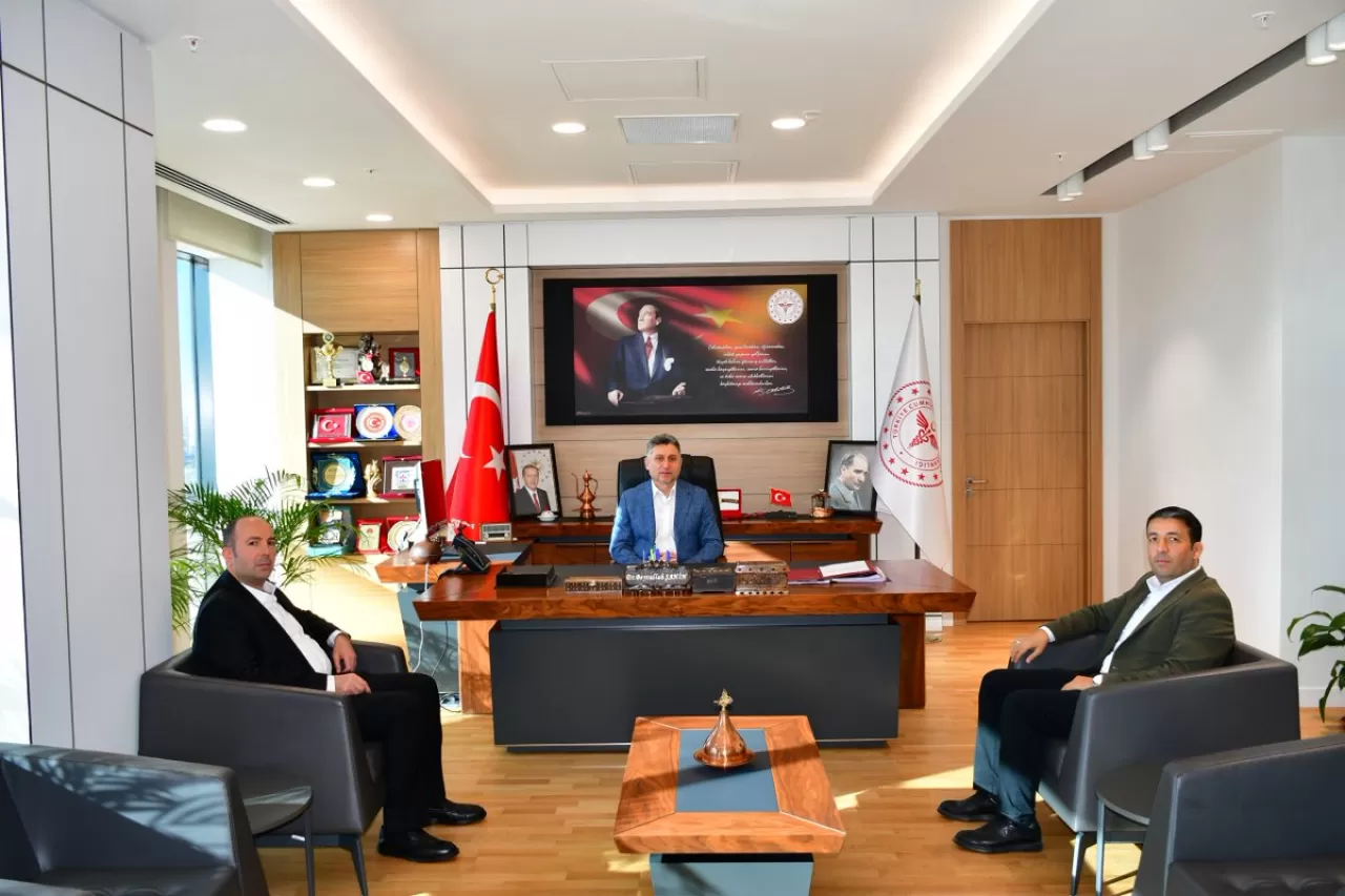 Gaziantep İl Sağlık Müdürü Şahin, Tören Gıda Yönetim Kurulu Başkanı'nı Ağırladı