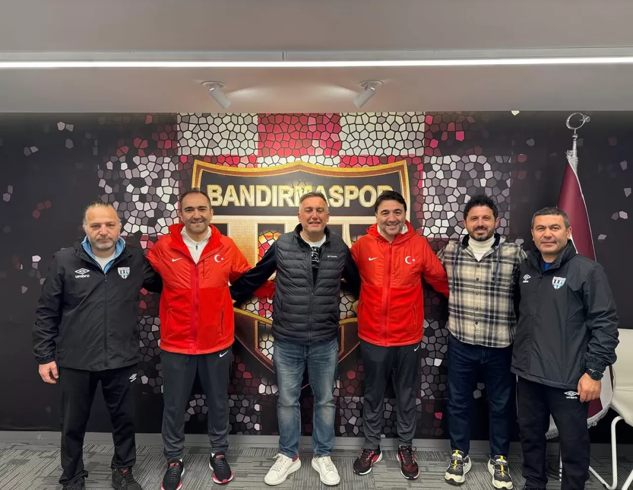 Teksüt Bandırmaspor, TFF Yetkililerini Ağırladı
