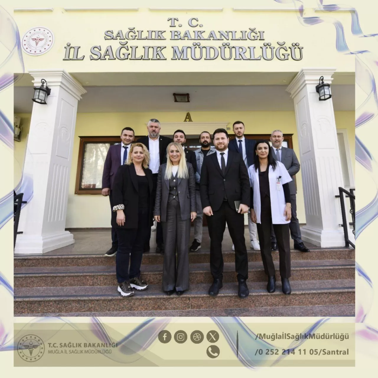 Türk Sağlık Sen Muğla Şubesi'nden İl Sağlık Müdürlüğü'ne Ziyaret