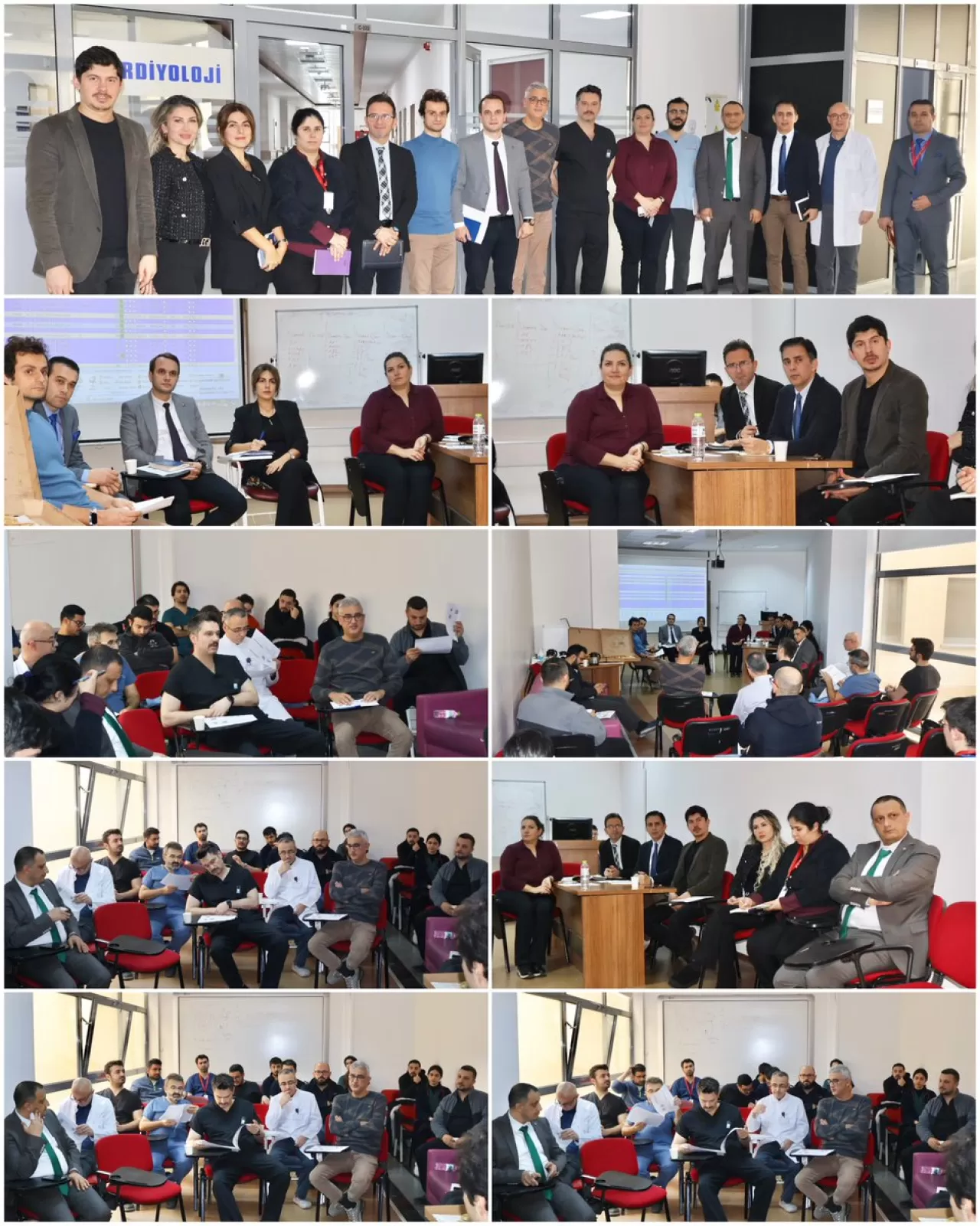 Sakarya Üniversitesi Hastanesi'nde Kardiyoloji Kliniği Ziyareti ve İyileştirme Sözü