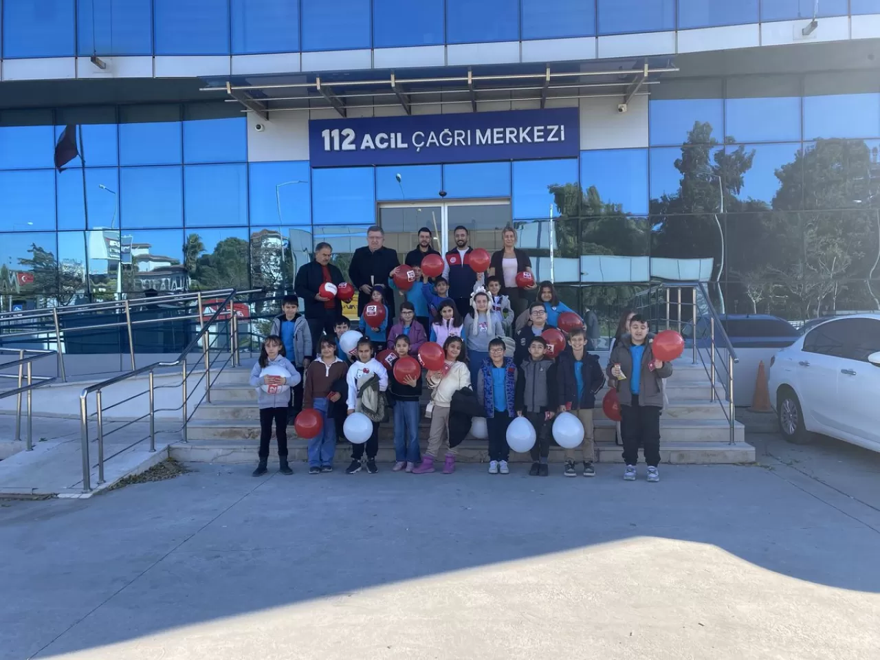 Aydın'da Öğrencilere 112 Acil Çağrı Numarası Eğitimi Verildi