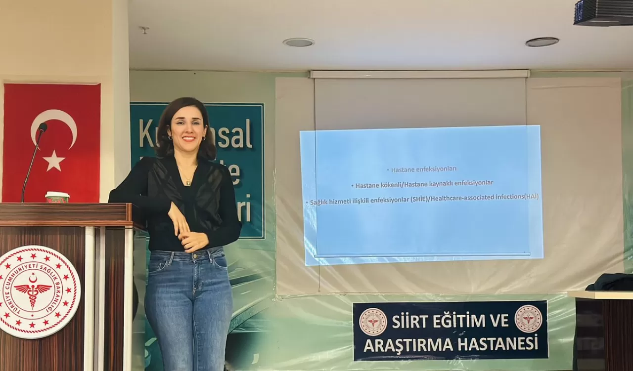 Siirt'te Hastane Enfeksiyonları ile Mücadele için Eğitim