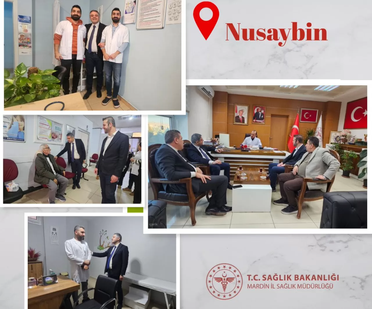 Mardin İl Sağlık Müdürü Yavuz, Nusaybin'de Sağlık Hizmetlerini Yerinde İnceledi