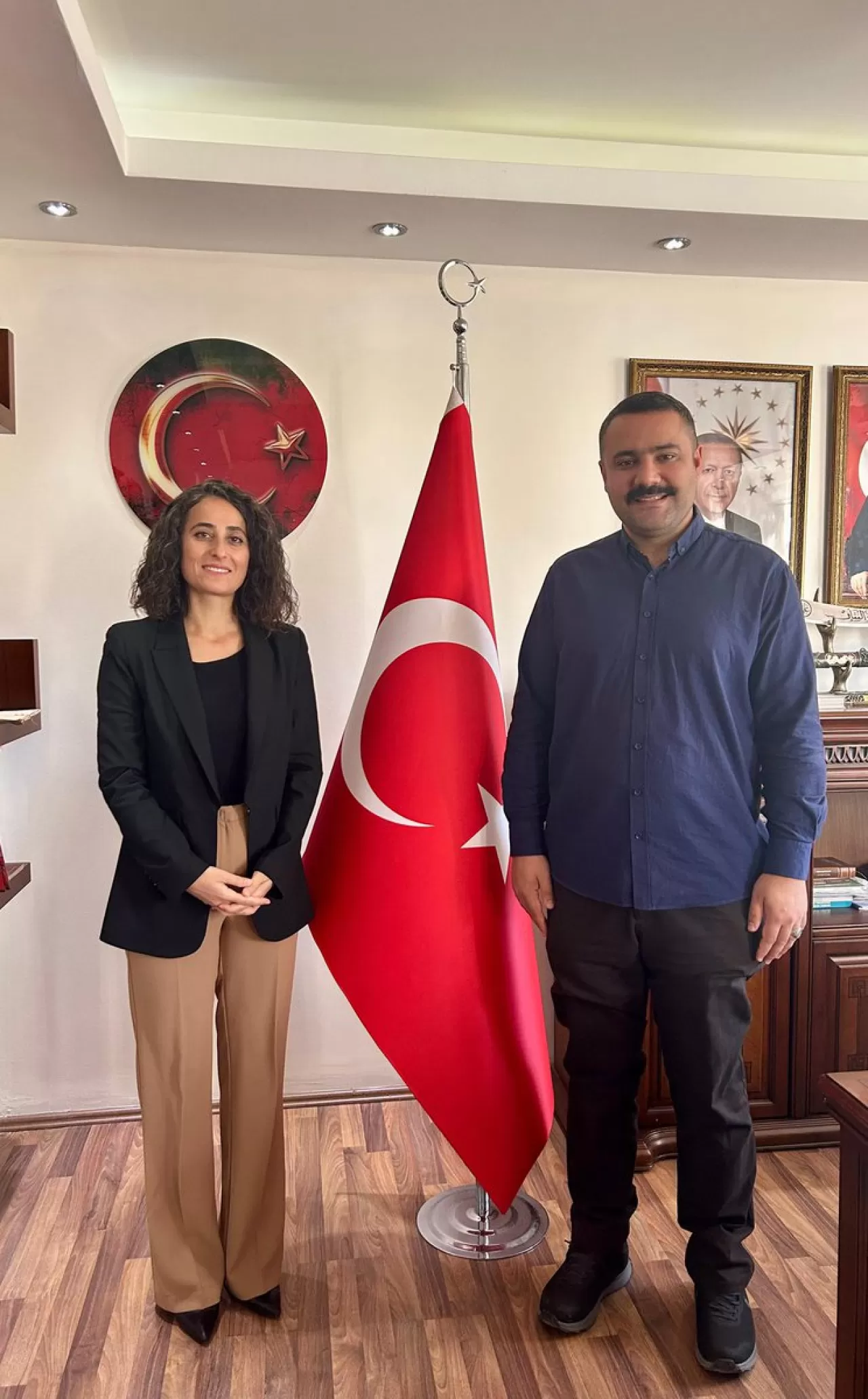 Tunceli'nin Hozat İlçesinde 112 Acil Çağrı Merkezi Ziyareti