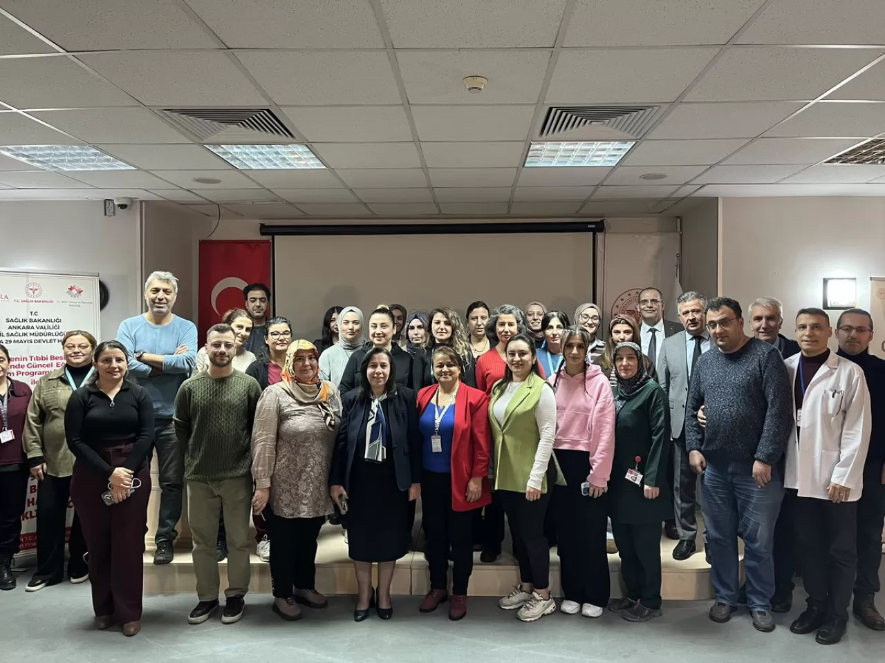 29 Mayıs Devlet Hastanesi'nde Tıbbi Sekreterler Günü Kutlaması