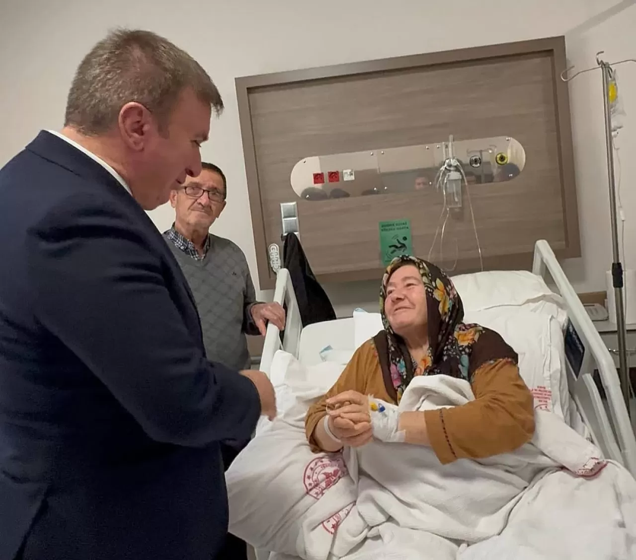 Erzincan Valisi Hamza Aydoğdu, Mengücek Gazi Eğitim ve Araştırma Hastanesi'ni Ziyaret Etti