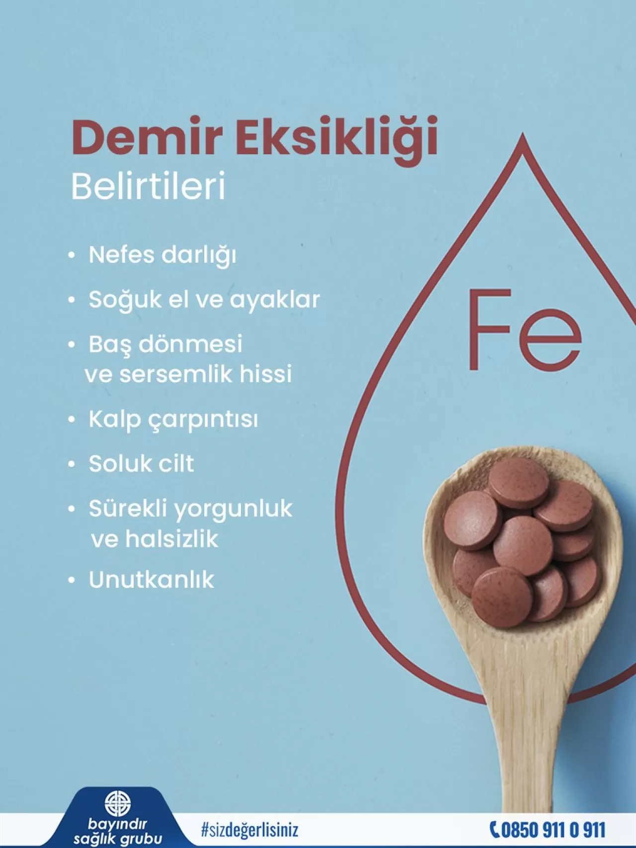 Demir Eksikliğinin Belirtileri ve Önemi