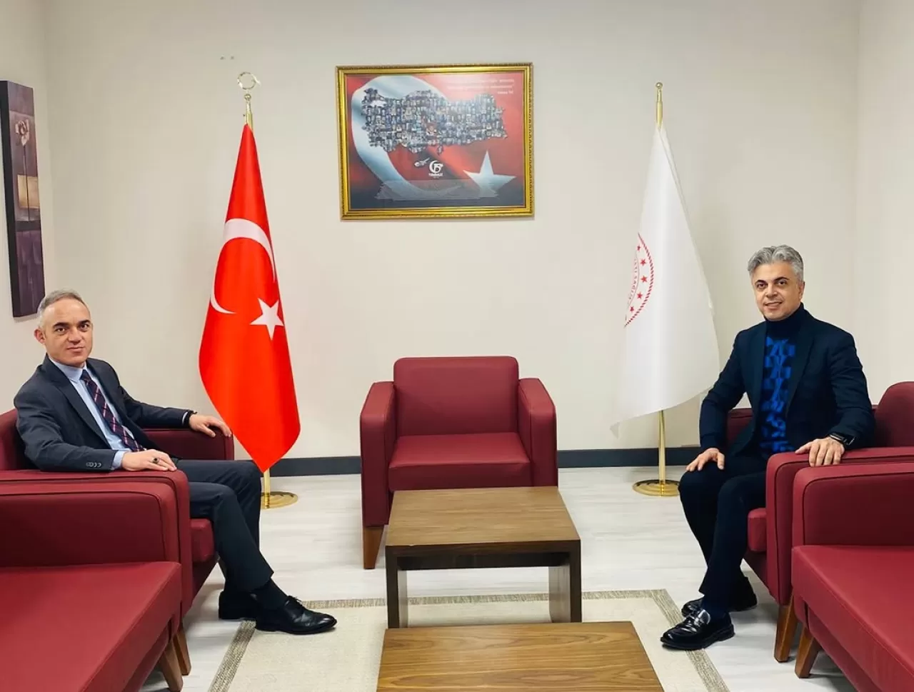 Erzincan İdare Mahkemesi Başkanı İlker Dolgun, Yeni Görevi Öncesi Hastane Başhekimi'ne Veda Etti