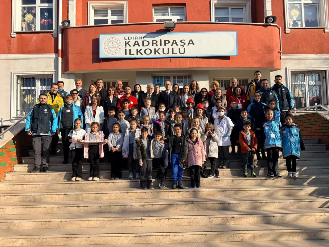 Edirne'de Kadri Paşa İlkokulu'nda