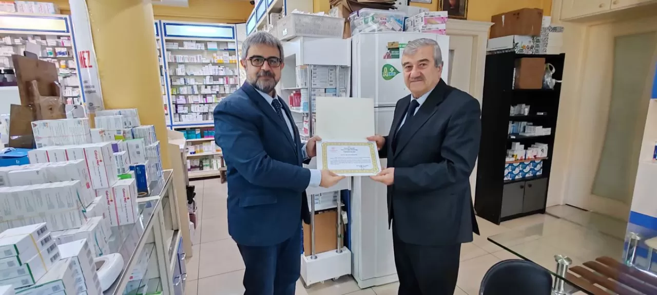 Yalova İl Sağlık Müdürü'nden Hayırsever Bekir Sivaslıoğlu'na Teşekkür Ziyareti