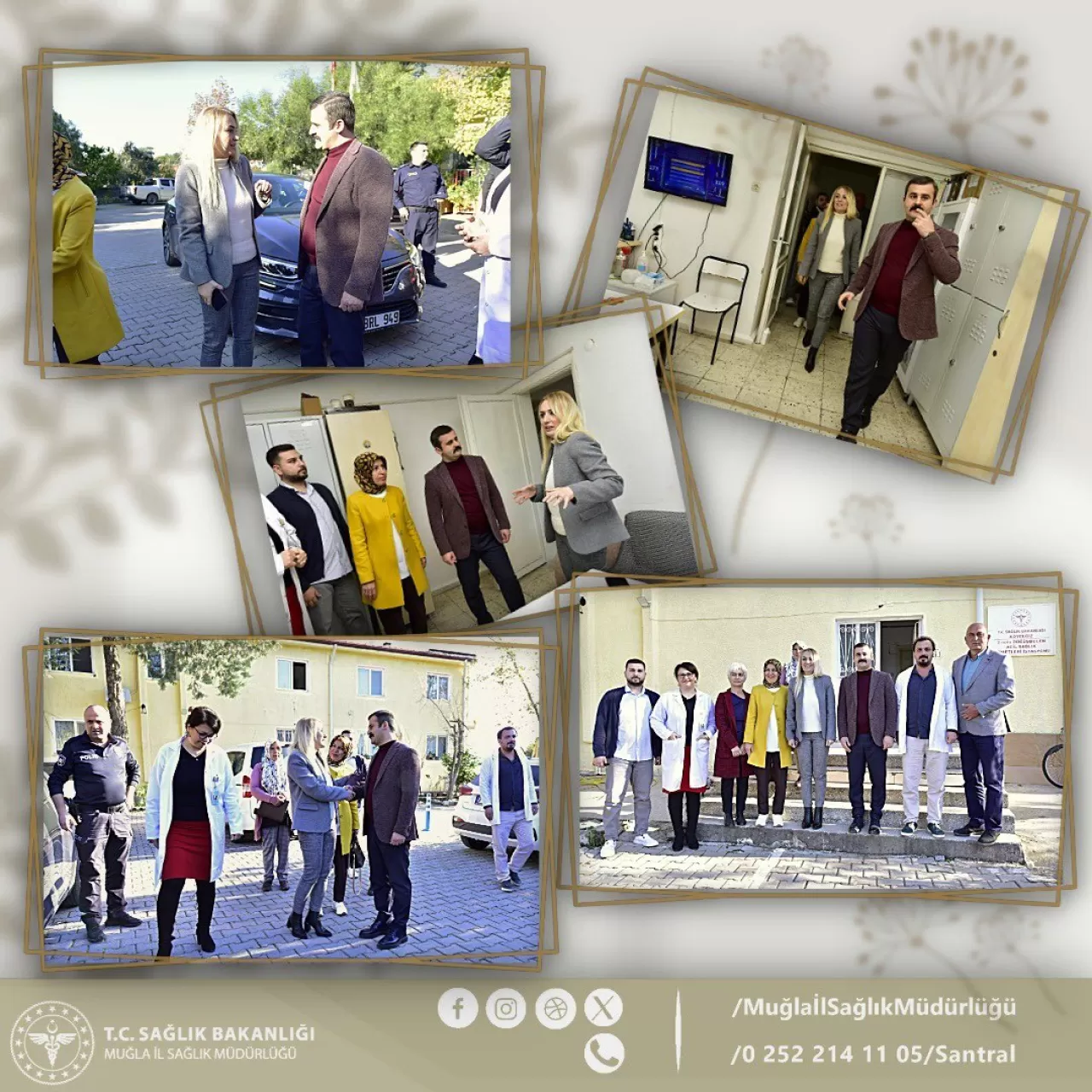 Muğla İl Sağlık Müdürü Başaran Akça, Köyceğiz'deki Sağlık Tesislerini Ziyaret Etti