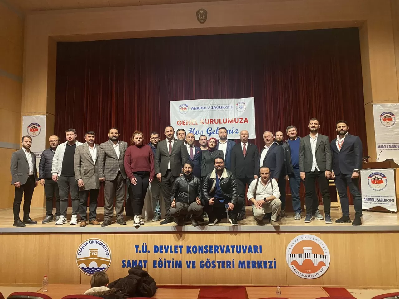 Anadolu Sağlık Sen Edirne Şubesi Olağan Genel Kurulu Gerçekleştirildi