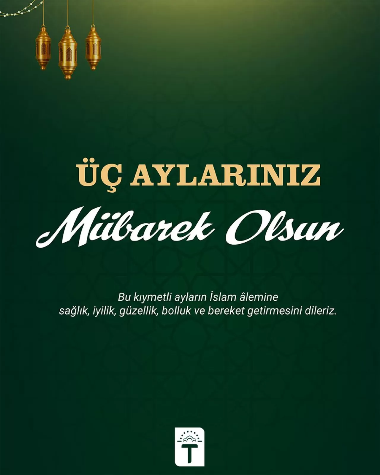 İstanbul Türkiye Hastanesi'nden Mübarek Aylar Mesajı