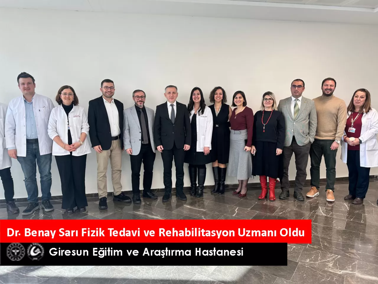 Dr. Benay Sarı, Fizik Tedavi ve Rehabilitasyon Uzmanı Oldu