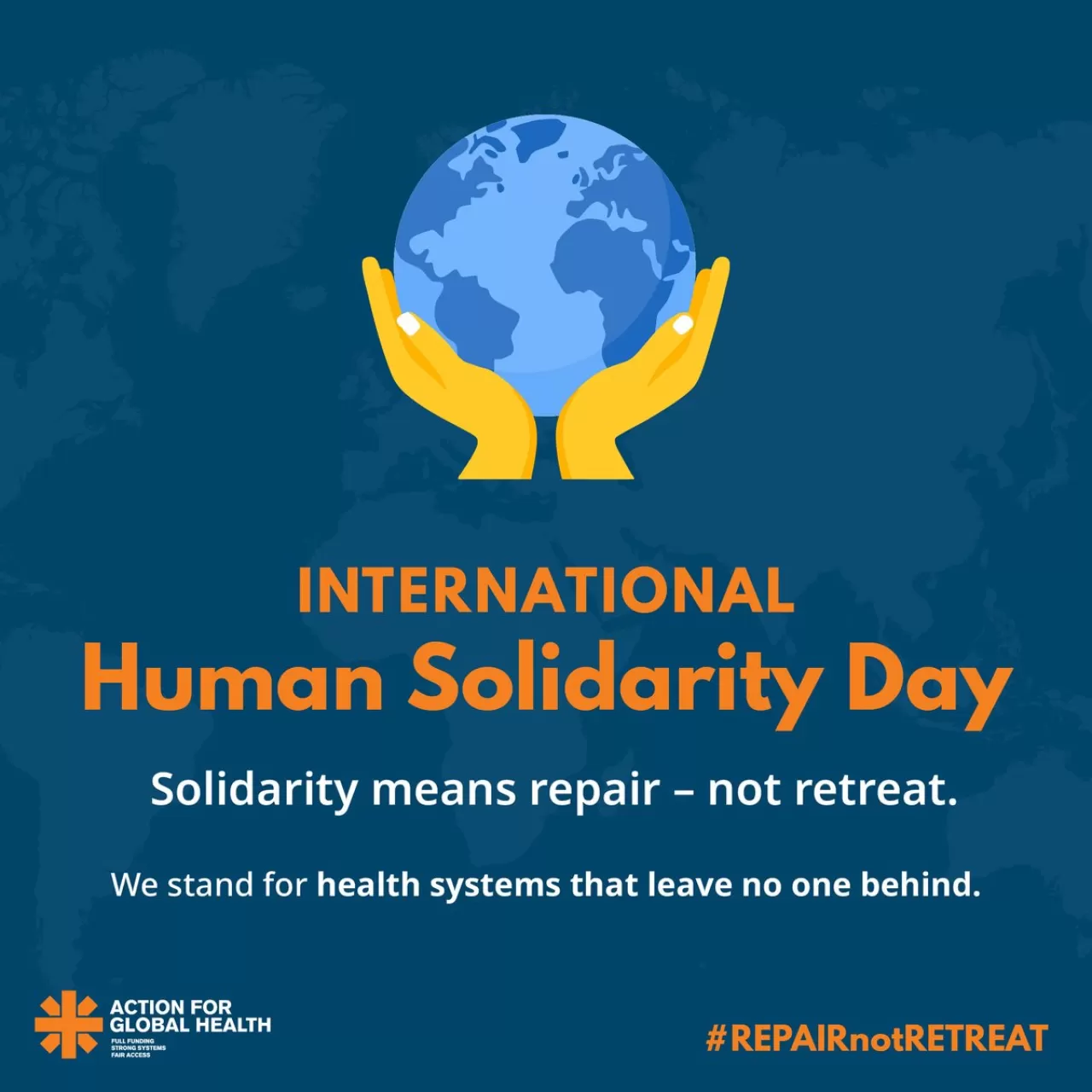 Uluslararası İnsani Dayanışma Günü'nde Sağlık Sistemlerini Güçlendirme Çağrısı