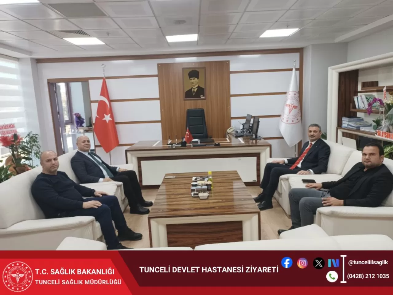 Tunceli Devlet Hastanesi'ne Yeni Başhekim Atandı