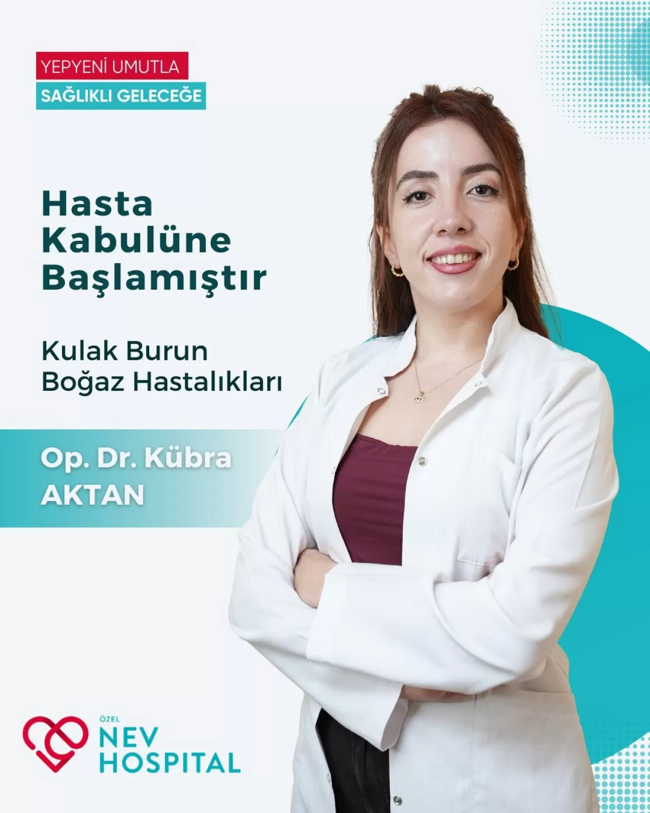 Şanlıurfa Nev Hospital'a Yeni Kulak Burun Boğaz Uzmanı