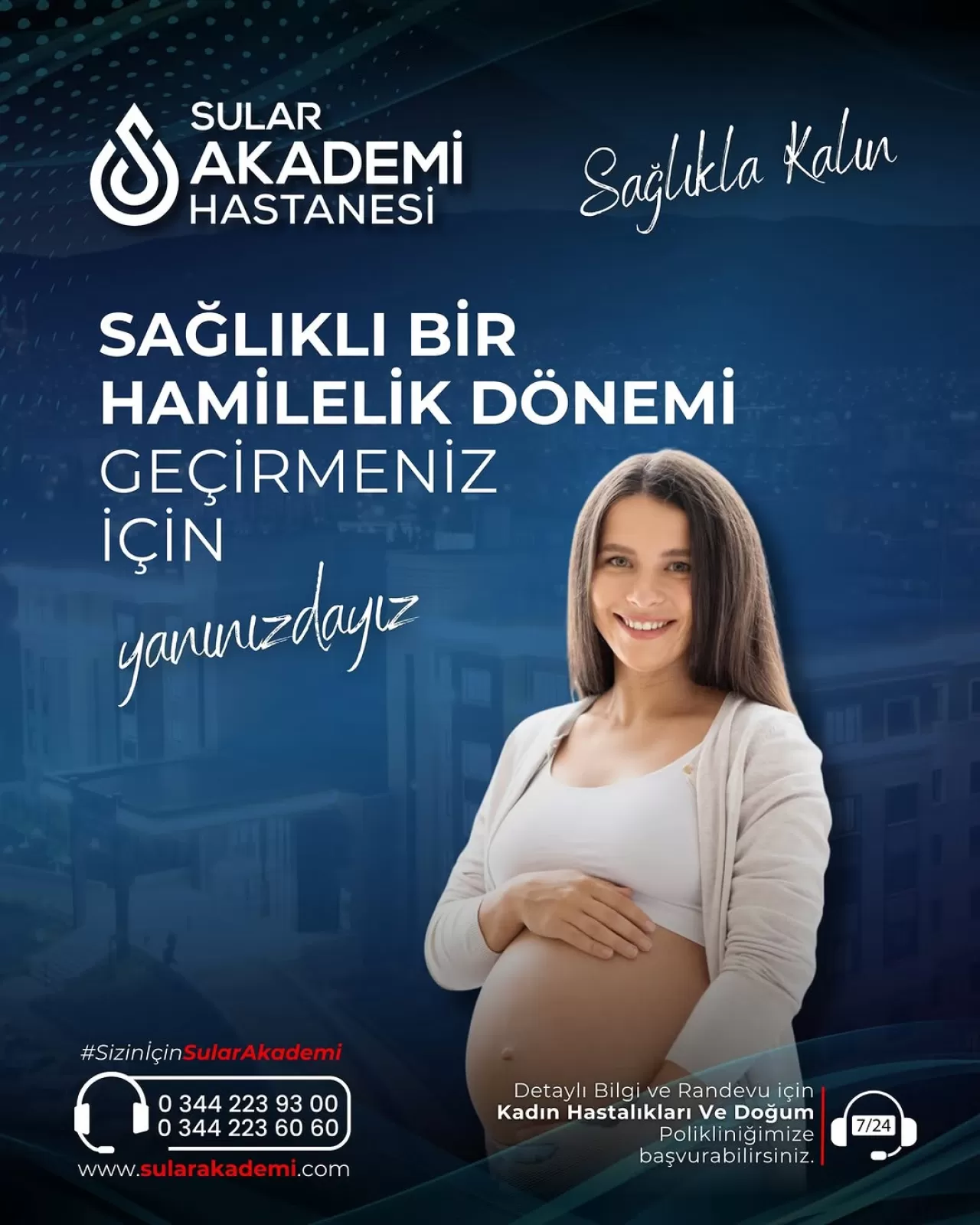 Kahramanmaraş Sular Akademi Hastanesi'nden Hamilelere Özel Sağlık Hizmeti