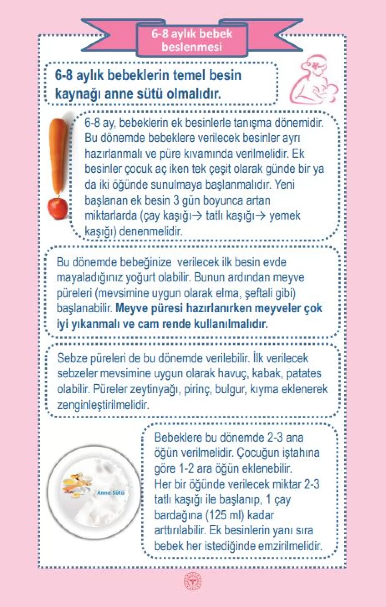 Yalova İl Sağlık Müdürlüğü: 6-8 Aylık Bebeklerde Anne Sütü Temel Besin Kaynağı Olmalı