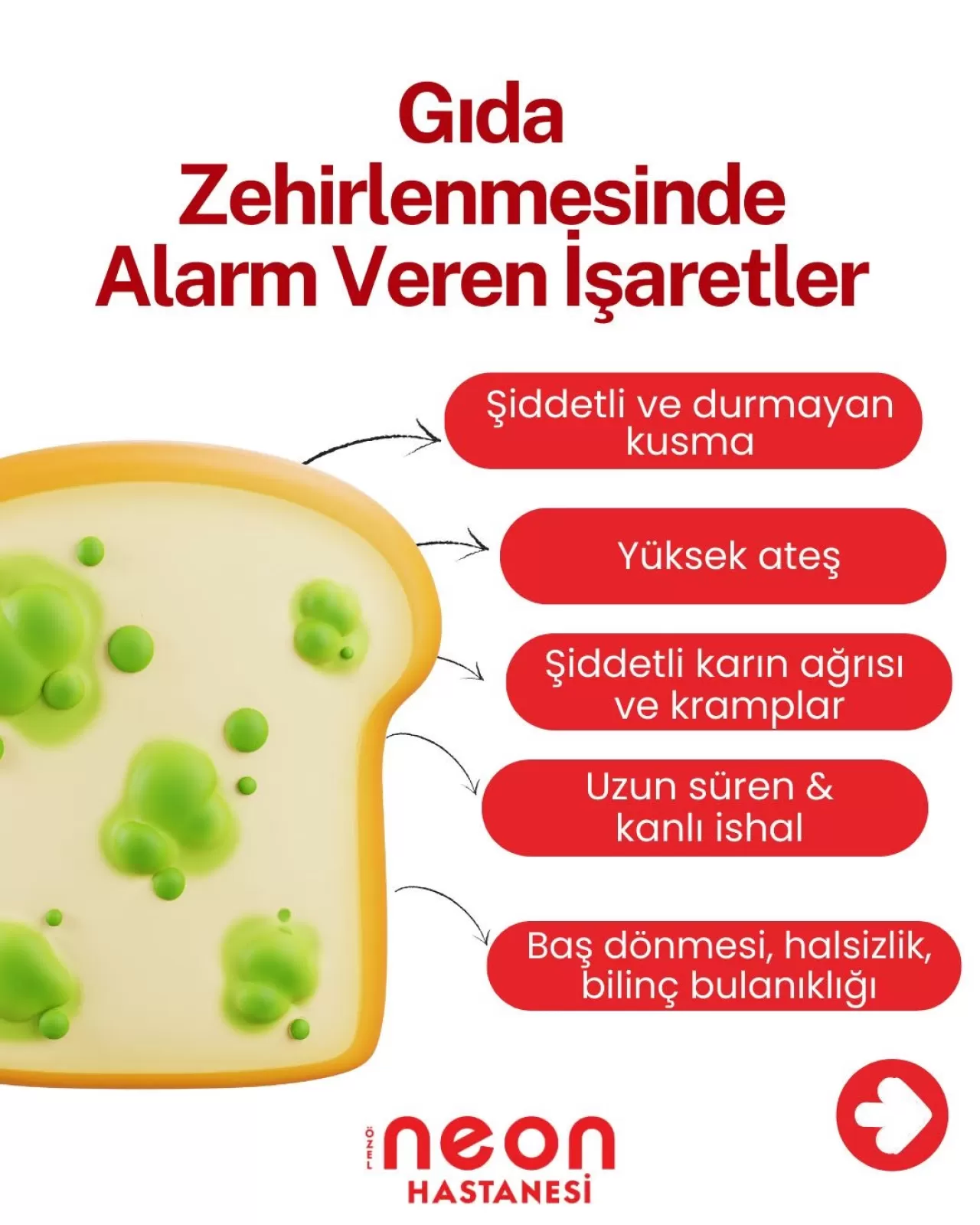 Gıda Zehirlenmesinde Acil Müdahale Gerektiren 6 Kritik Belirti