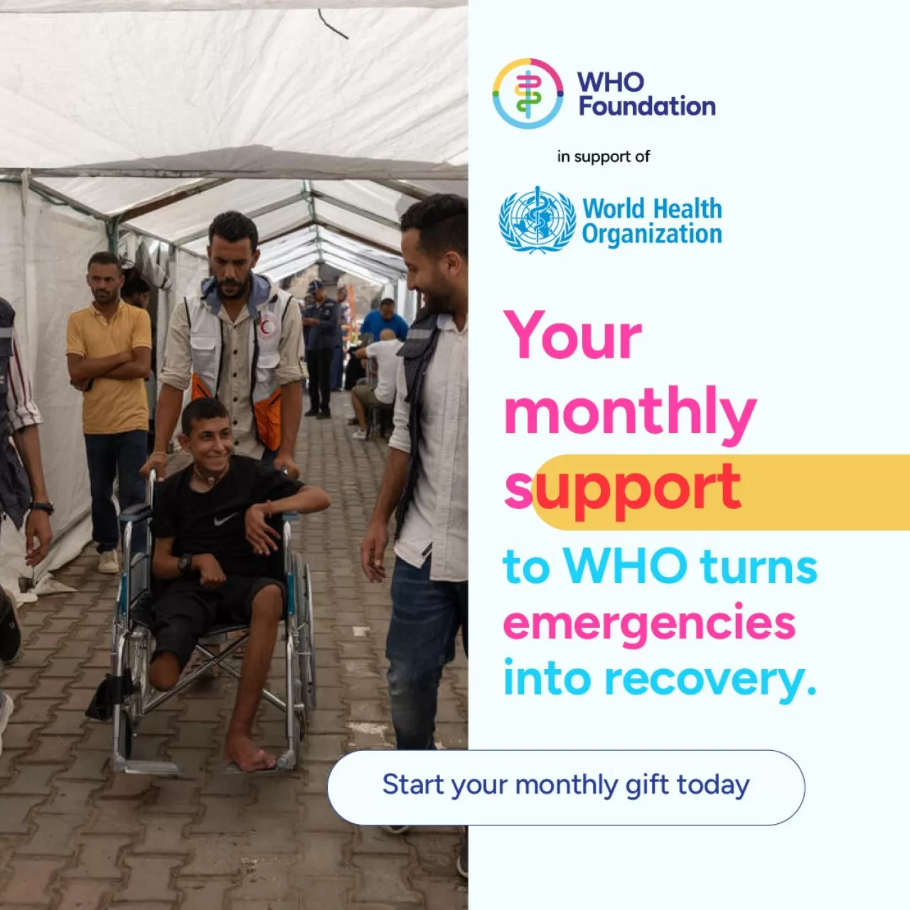 WHO, Dünya Çapındaki Sağlık Krizi Bölgelerine Destek Sağlıyor