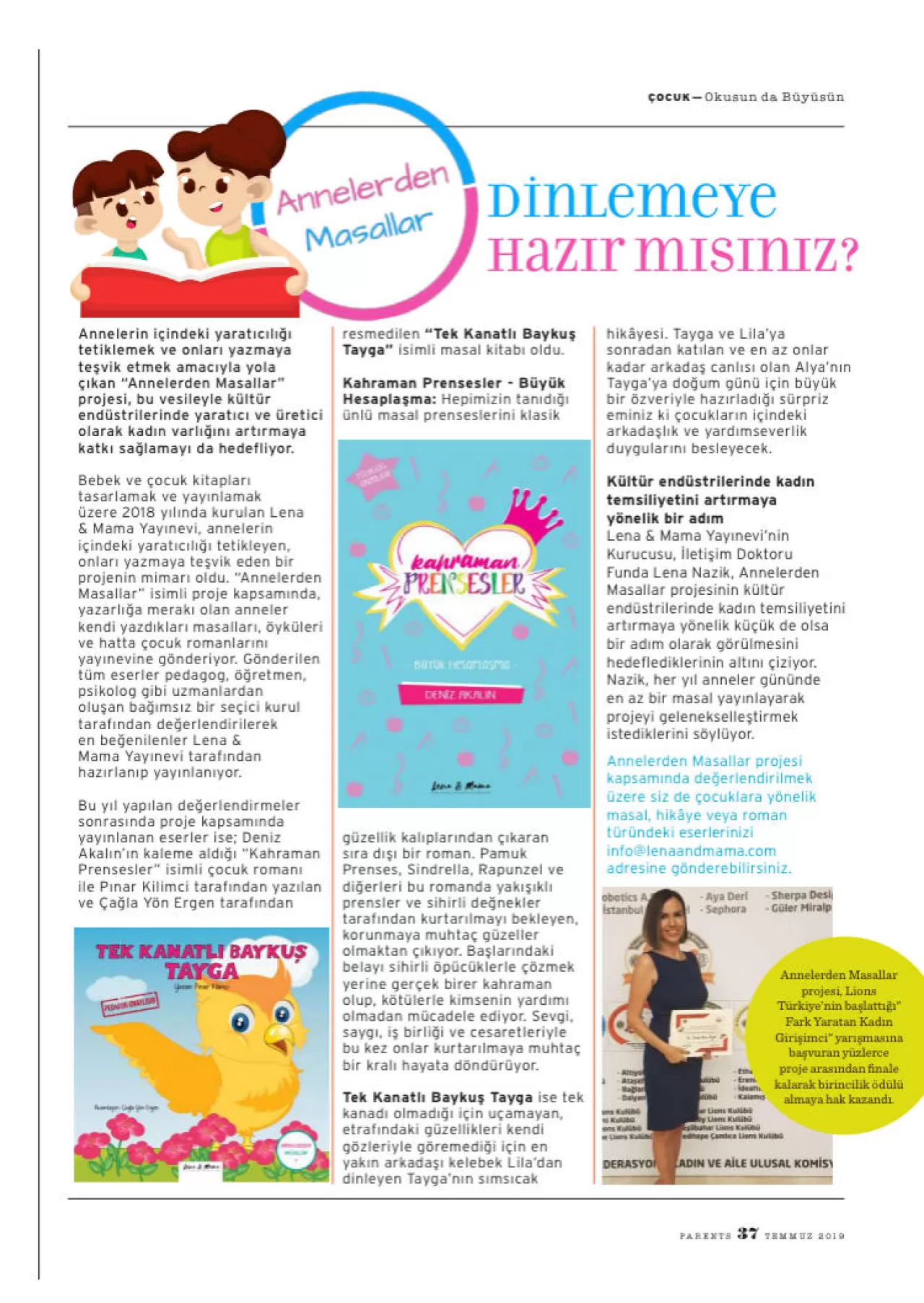 Masal Zamanında Annenin ve Bebeğinin Beyinleri Nasıl Senkronize Oluyor?