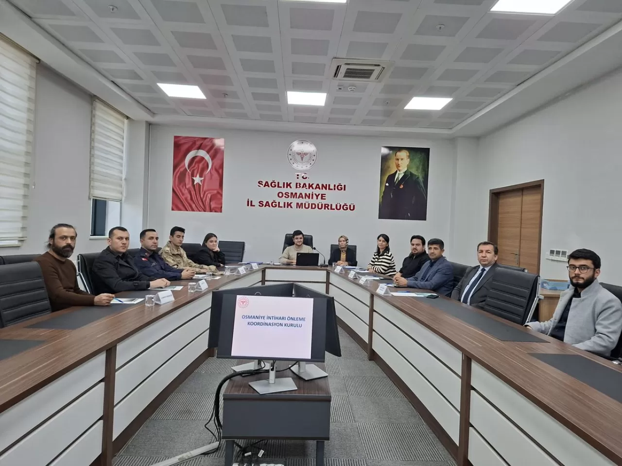 Osmaniye'de İntiharı Önleme Çalışmaları İçin Koordinasyon Toplantısı Yapıldı