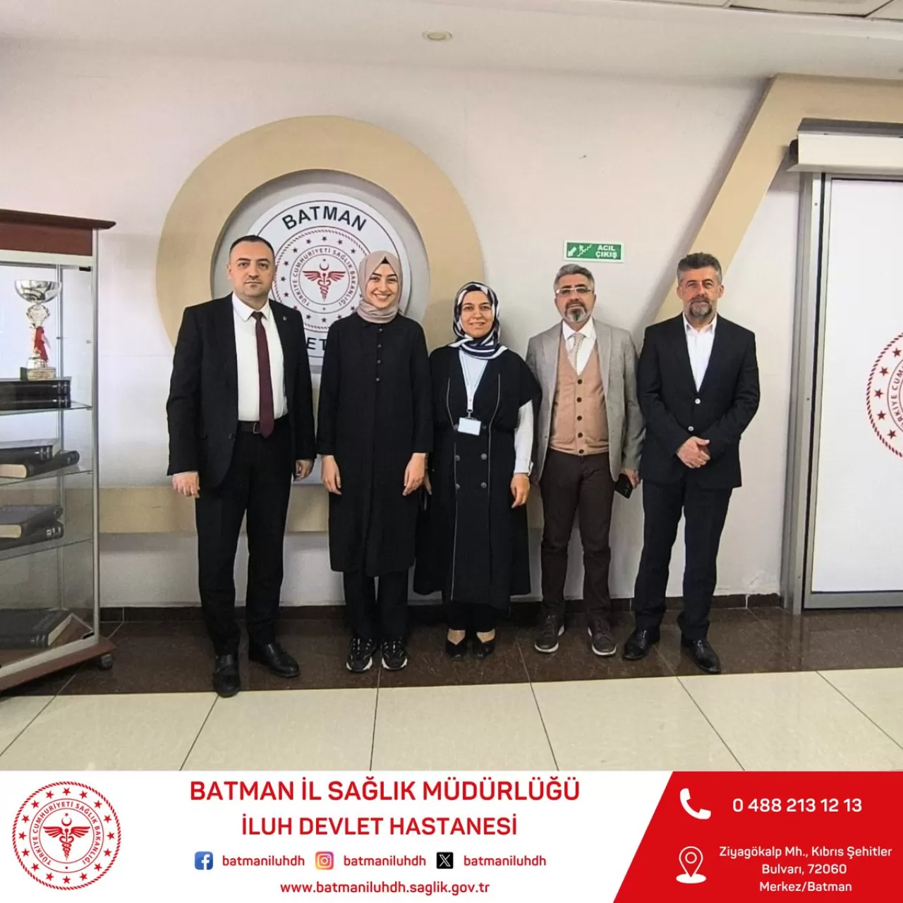 Batman İluh Devlet Hastanesi'nde Çocuk Doktoru Görev Değişimi