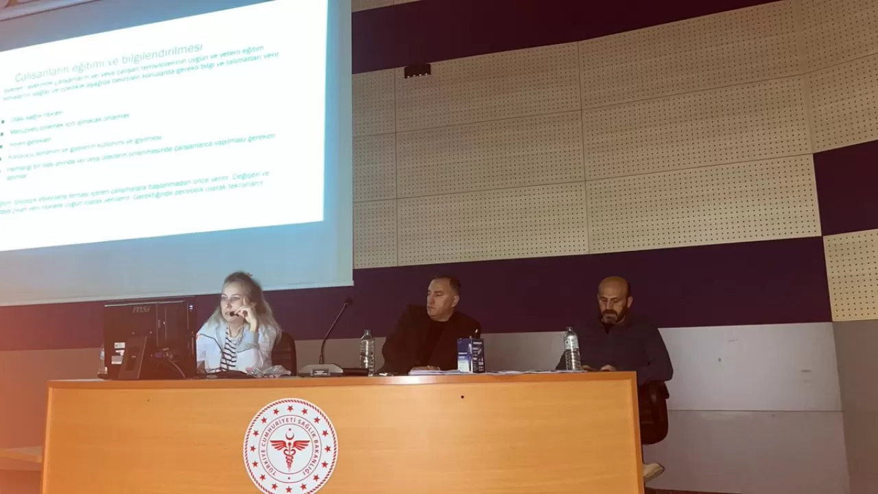 Trabzon Ağız ve Diş Sağlığı Hastanesi Personeline İSG Eğitimi