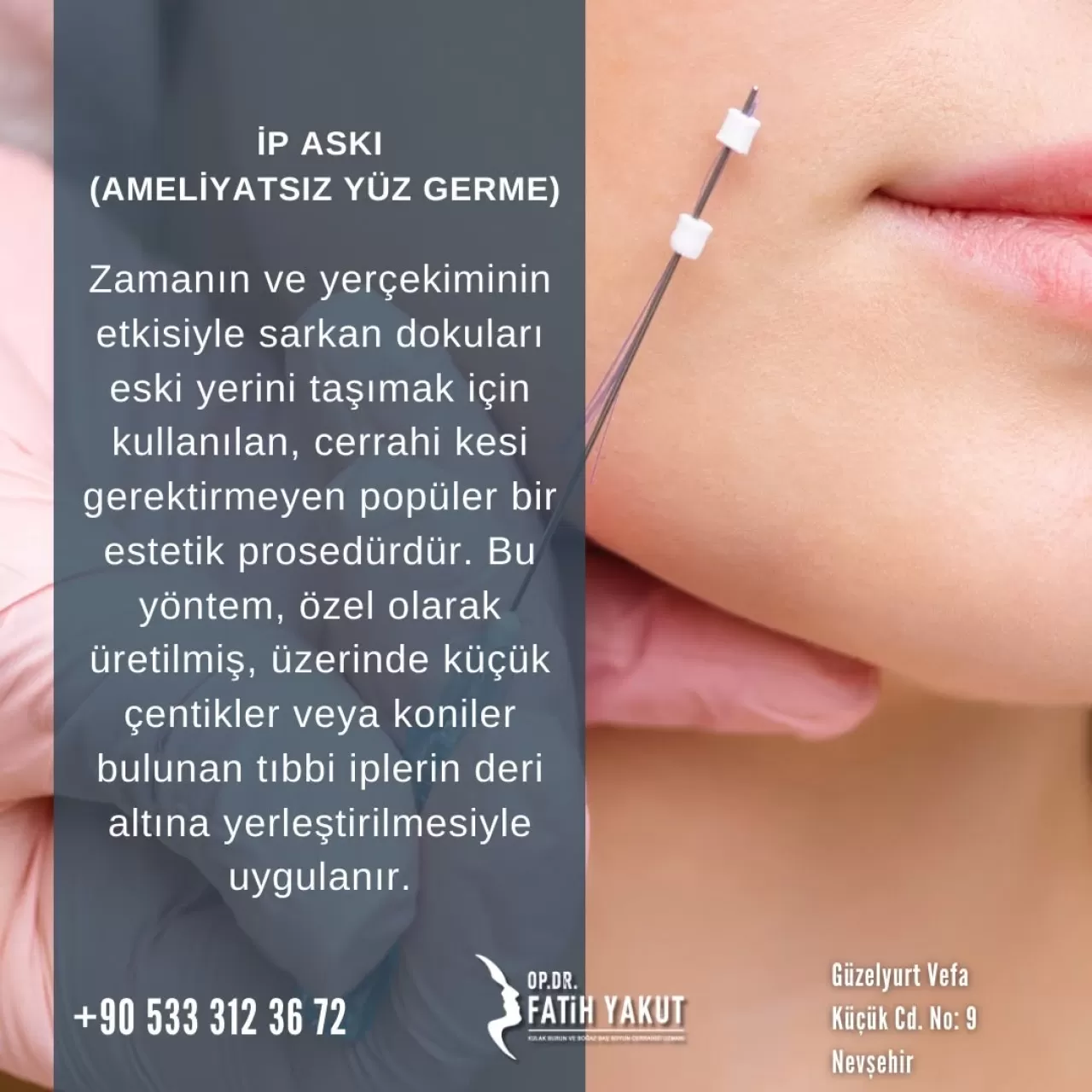 Op. Dr. Fatih Yakut: İp Askı ile Sarkma Problemi Çözümü