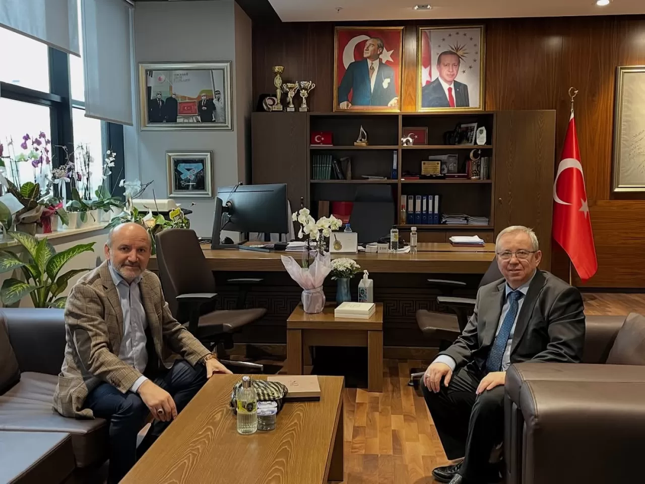 Prof. Dr. Mehmet Bulut, Tekirdağ Şehir Hastanesi Başhekimi'ni Ziyaret Etti