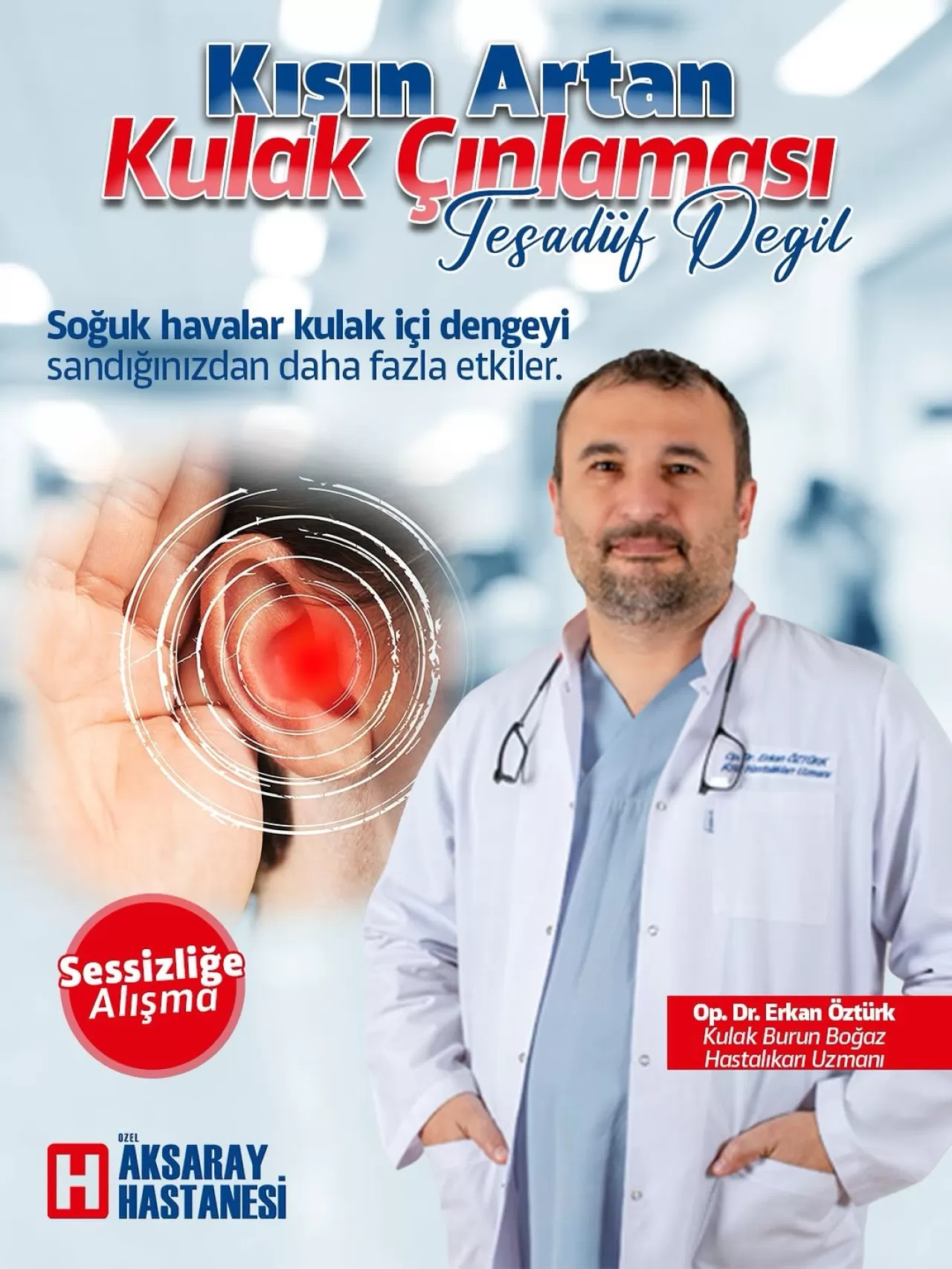 Aksaray'da Kış Aylarında Kulak Çınlaması Şikayetleri Artıyor