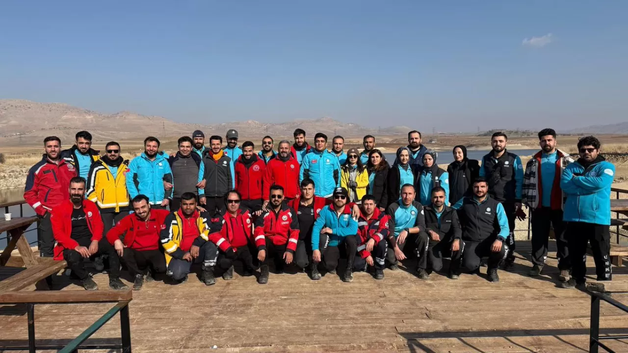 Batman UMKE, Gercüş'te Zorlu Sahada Eğitim Yaptı