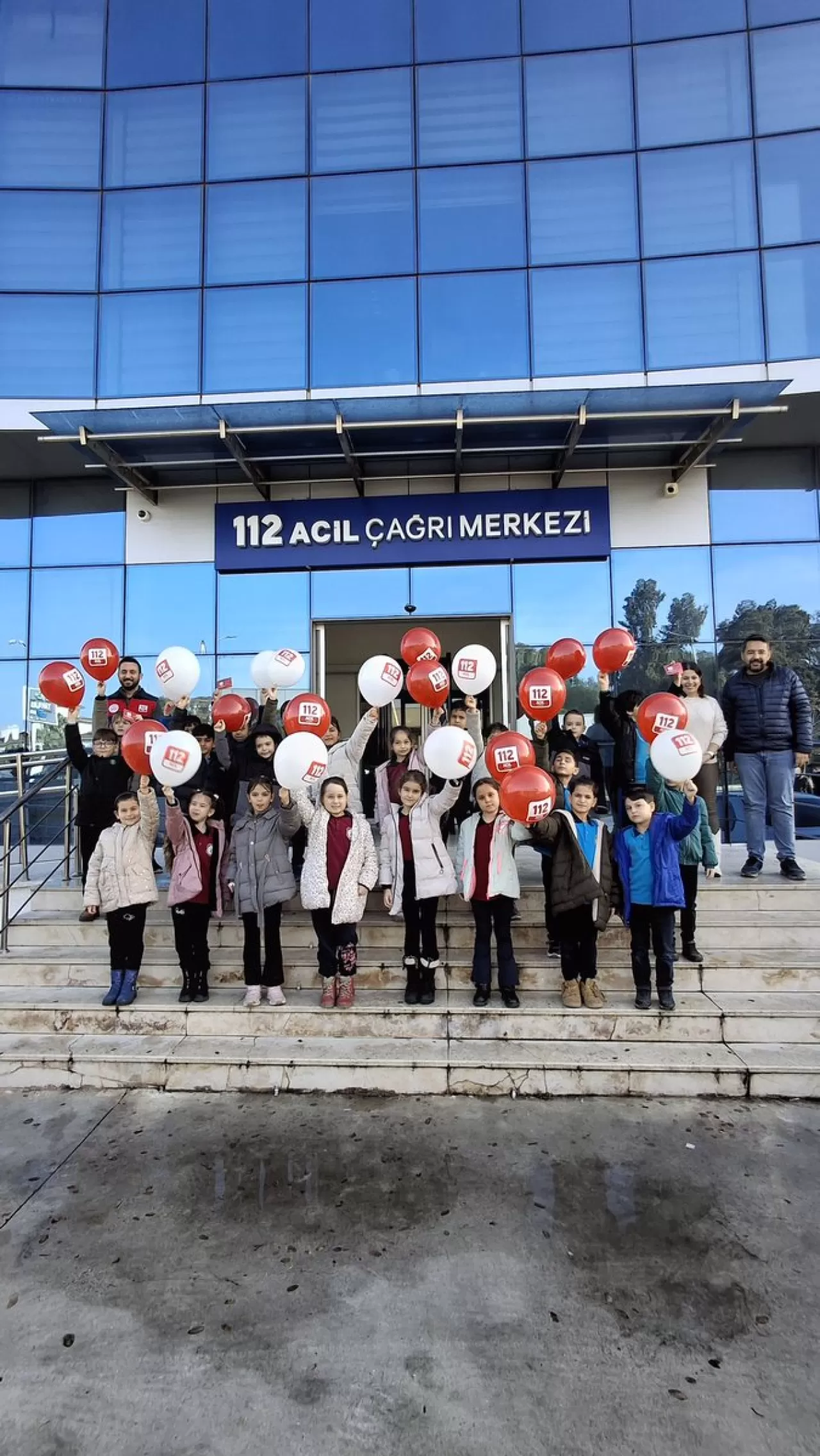 Aydın'da 112 Acil Çağrı Merkezi, Öğrencilere Yönelik Farkındalık Eğitimi Düzenledi