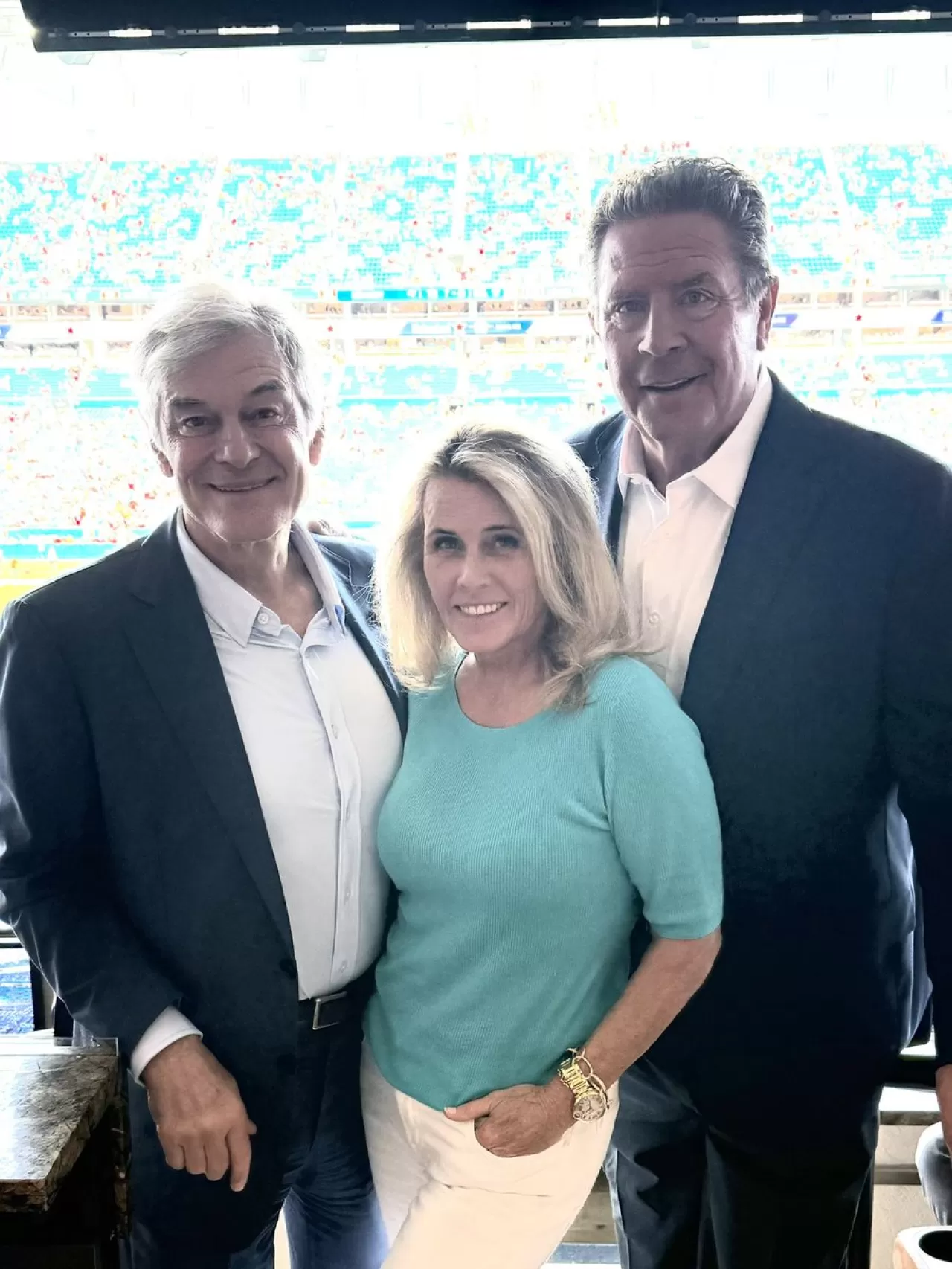 Dr. Mehmet Öz, NFL Efsanesi Dan Marino ile Miami Dolphins Maçında