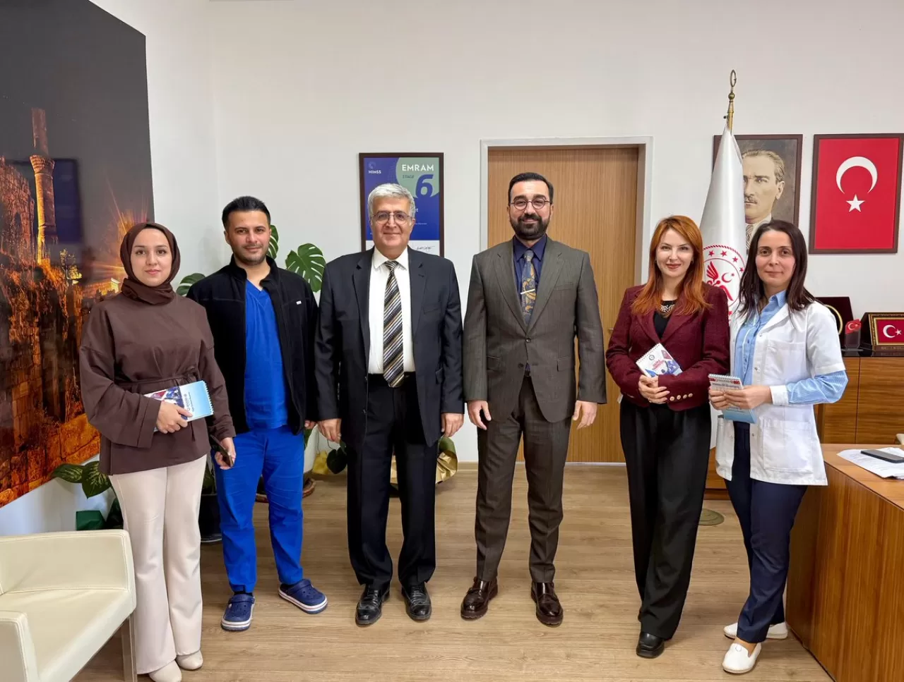 Antalya Sağlık Sen Sendika Temsilcileri Kemer Devlet Hastanesi'nde Ziyarette Bulundu