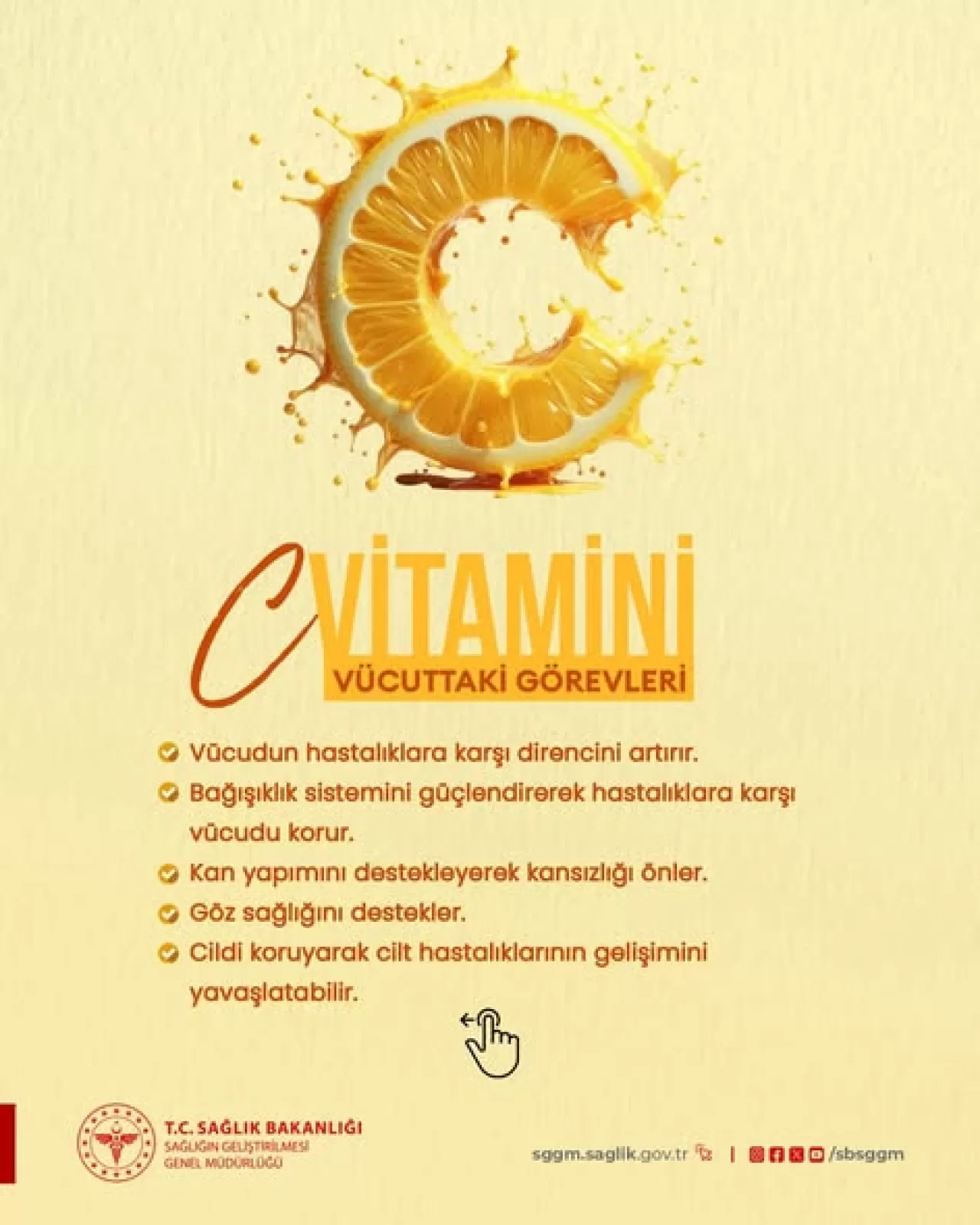 Uzmanlardan C Vitamini Uyarısı: Dengeli Beslenme Önceliğiniz Olsun