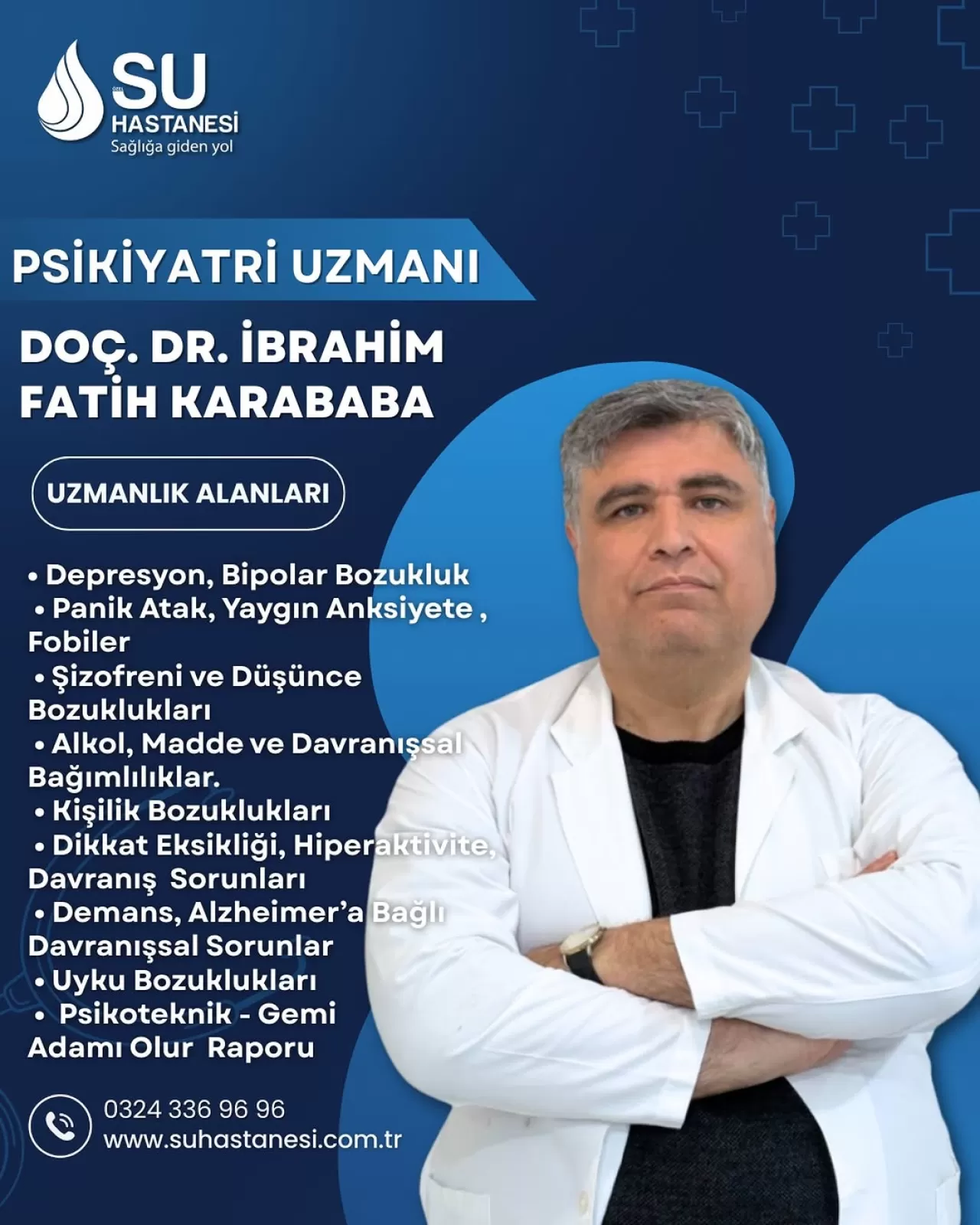 Mersin'de Ruh Sağlığı Hizmetleri: Özel Mersin Su Hastanesi ve Doç. Dr. İbrahim Fatih Karababa