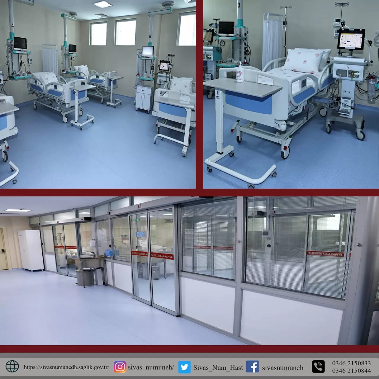 Sivas Numune Hastanesi Yoğun Bakım Kapasitesini Artırdı