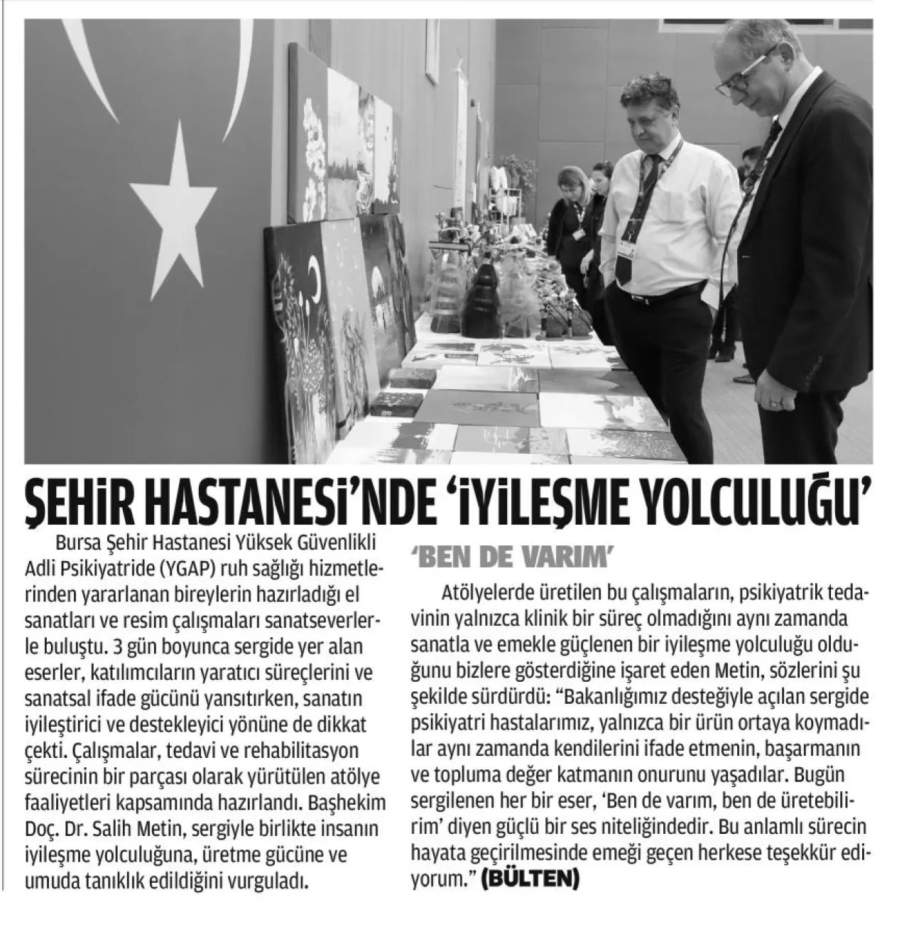 Bursa İl Sağlık Müdürlüğü Sağlık Hizmetlerine İlişkin Açıklamalarda Bulundu