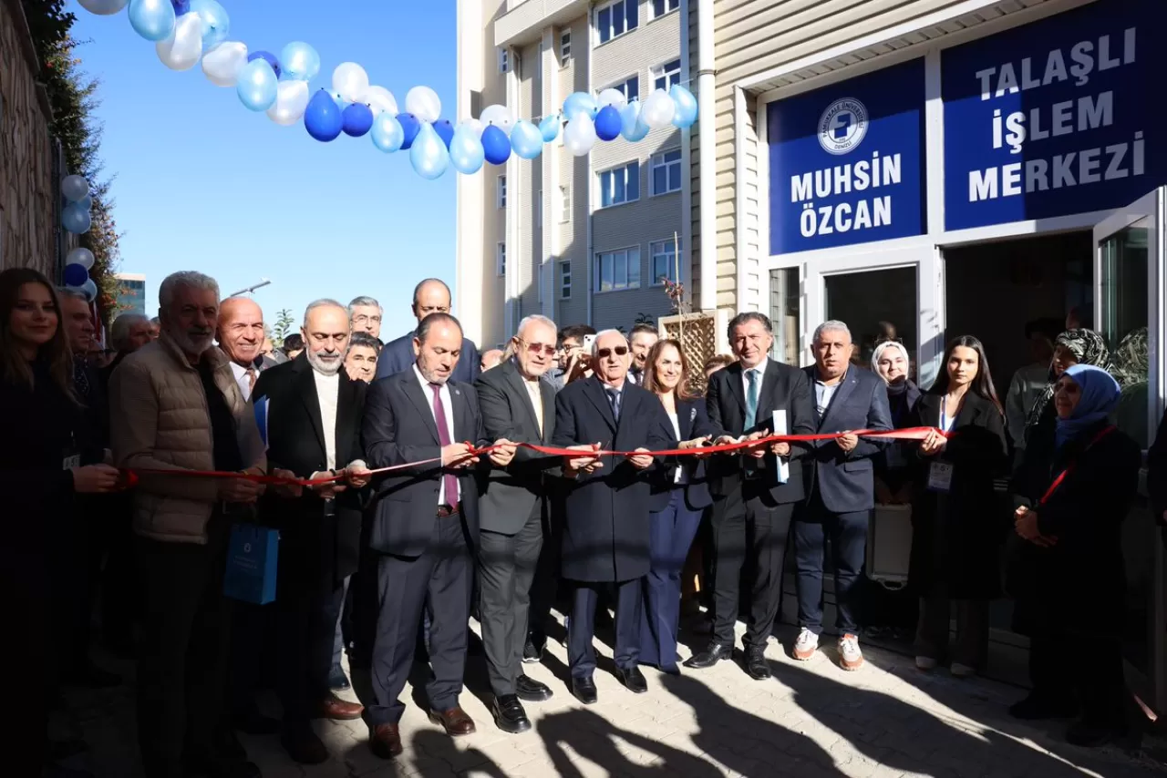 Denizli'de Muhsin Özcan Talaşlı İşlem Merkezi Açıldı