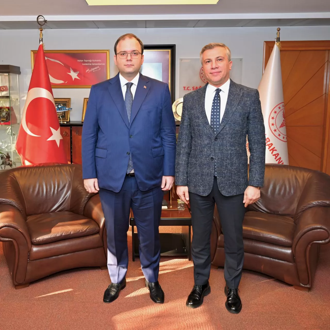 AK Parti Bolu İl Başkanı, İstanbul İl Sağlık Müdürü'nü Ziyaret Etti