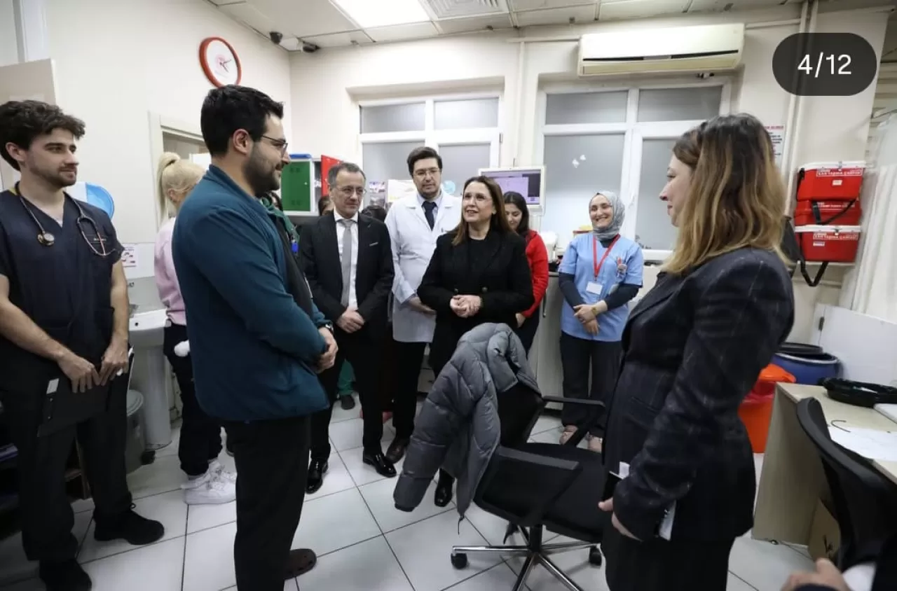 Bartın'da Acil Servis Çalışanlarına Yeni Yıl Ziyareti