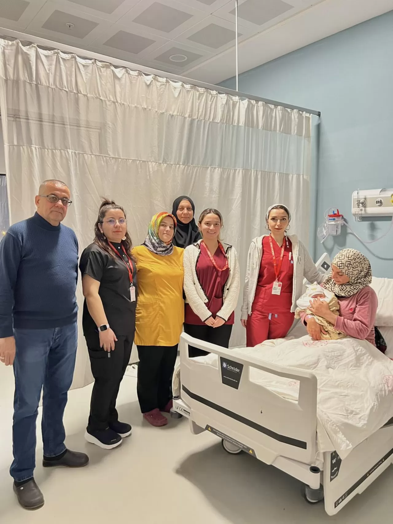 Osmaniye'de 2026 Yılının İlk Bebeği Elif Dünyaya Geldi