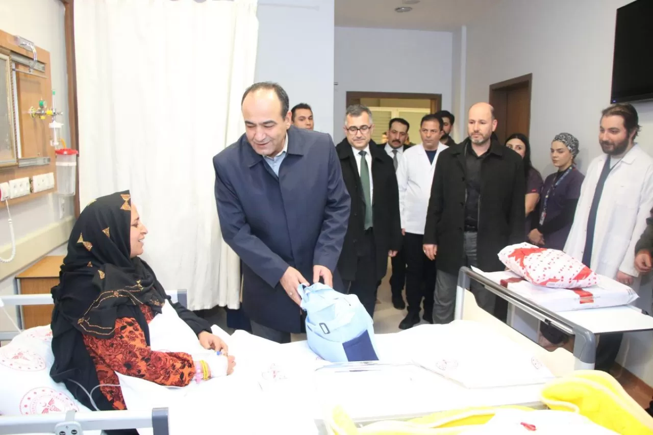 Şanlıurfa'da Yeni Yılın İlk Bebeği Sevinci