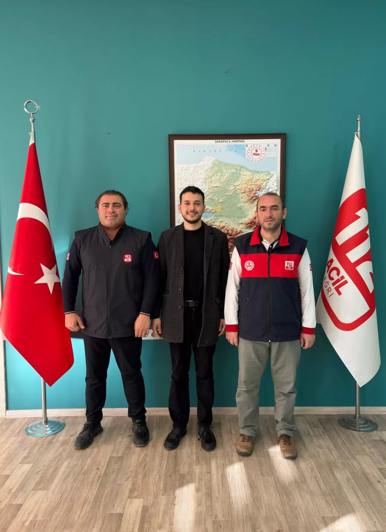 Sakarya 112 Acil Çağrı Merkezi'nden Bolu'ya Veda