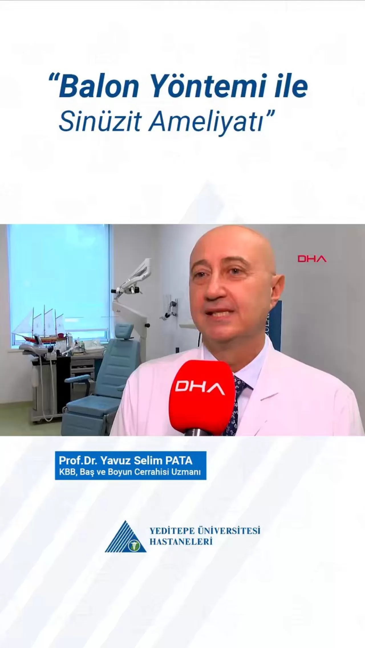 Sinüzit Tedavisinde Yenilikçi Yöntem: Balon Sinoplasti