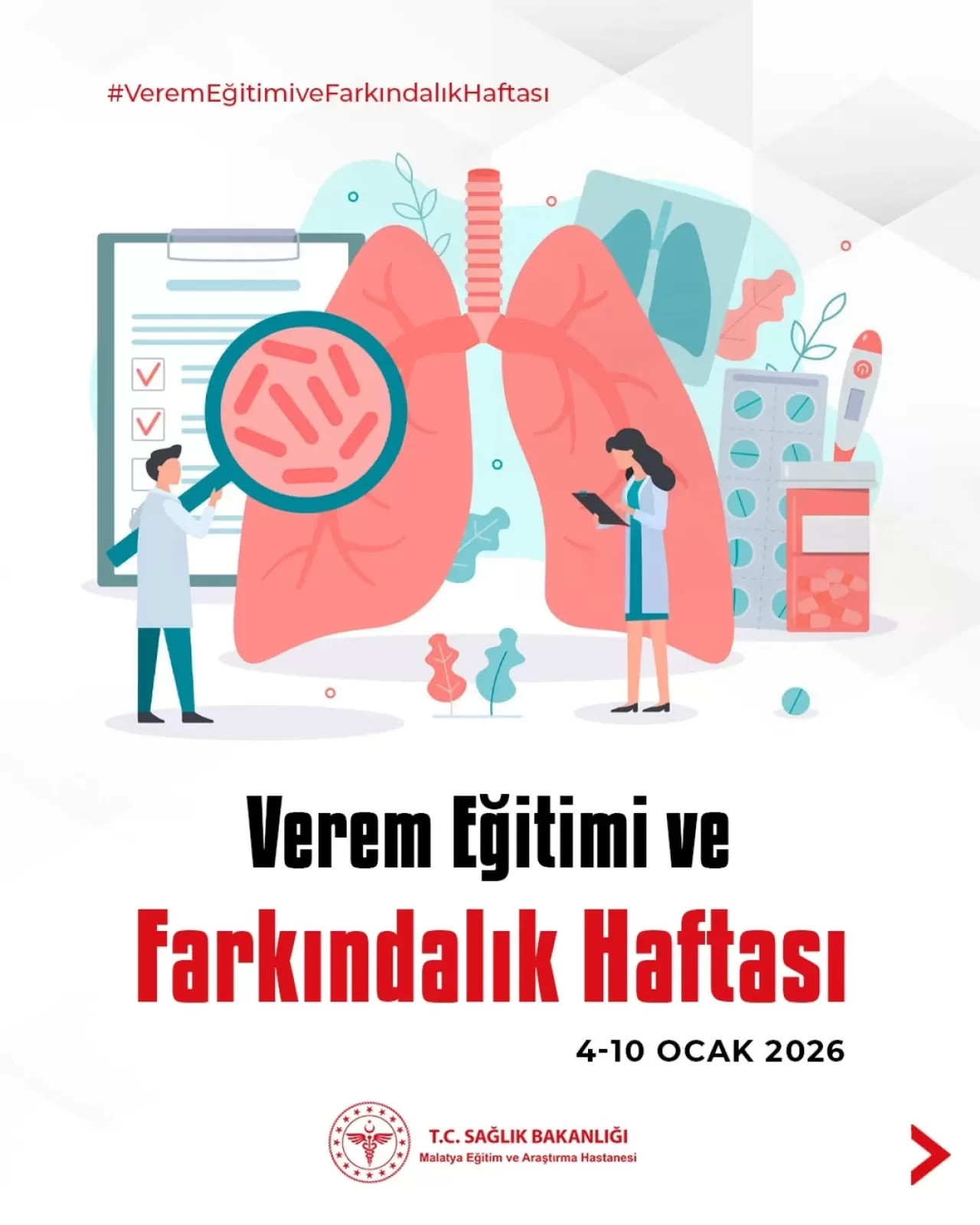 Malatya'da Tüberküloz ile Mücadele ve Farkındalık Çalışmaları